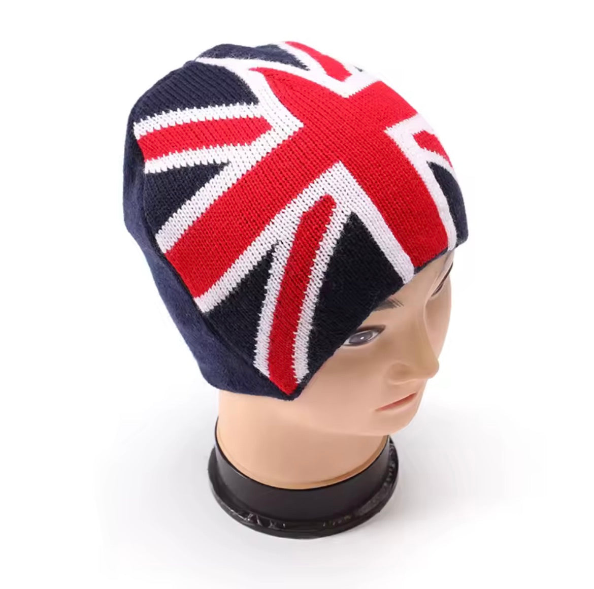 England & London Flag Knitted Hat beanie.